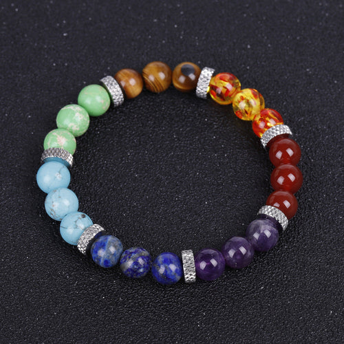 7 Chakra Stones Bracelet