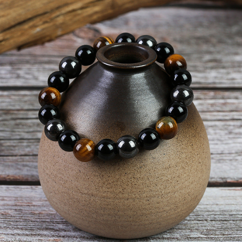 Handmade triple protection bracelet