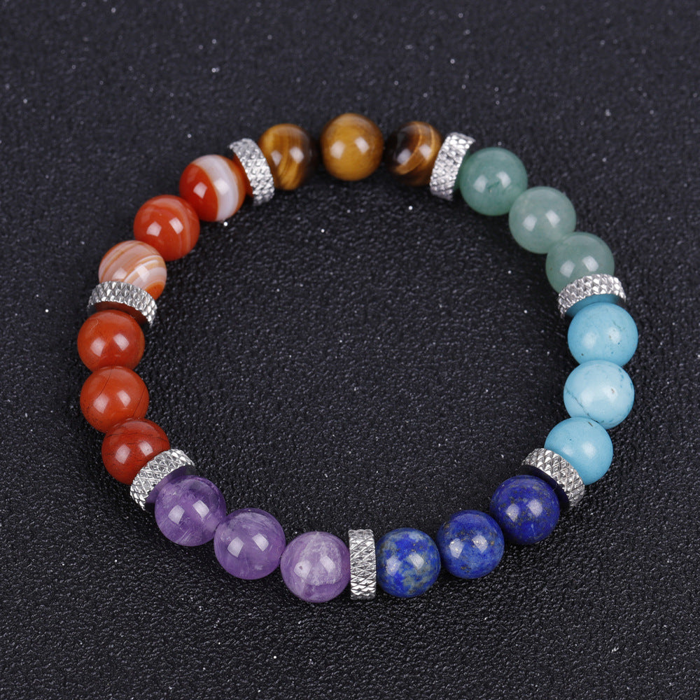 7 Chakra Stones Bracelet