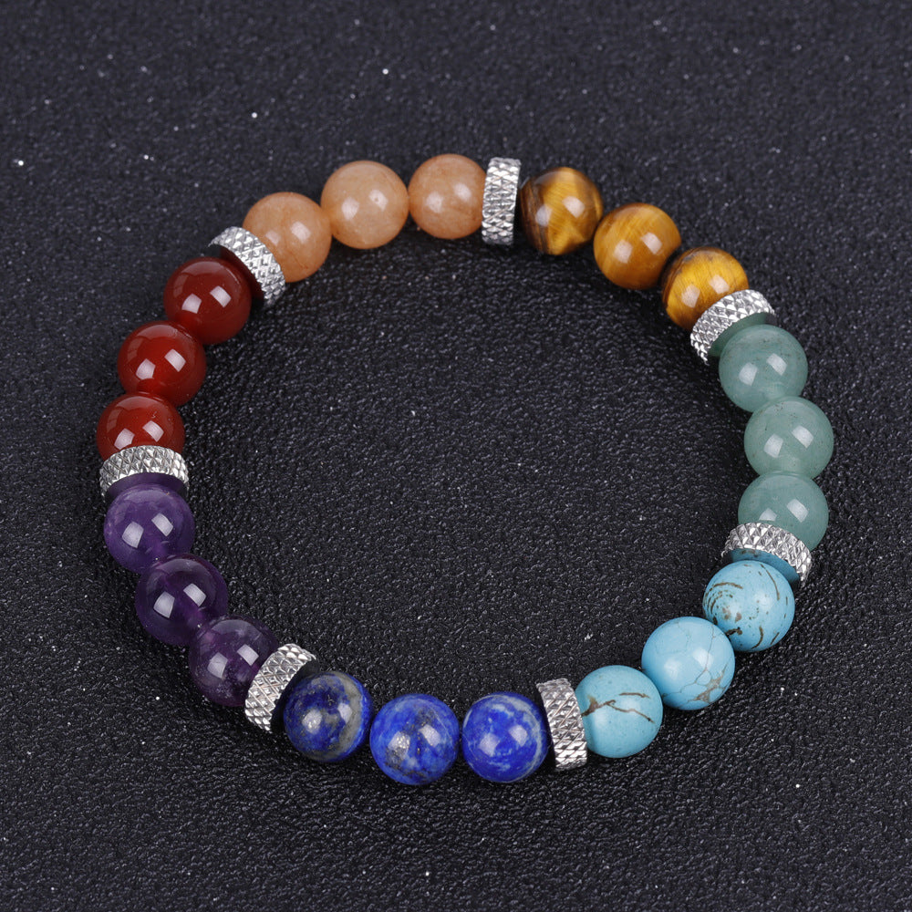 7 Chakra Stones Bracelet