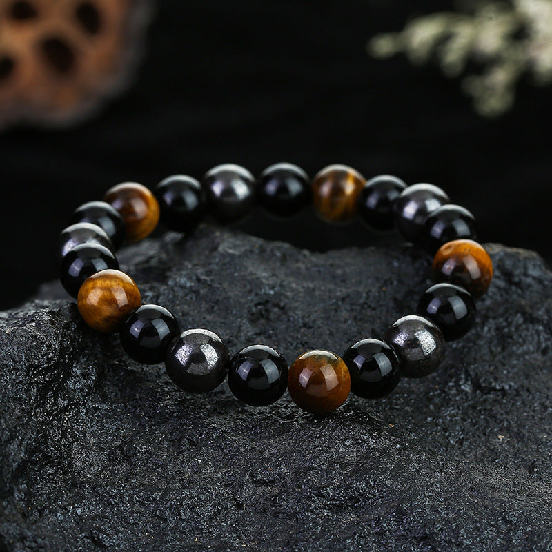 Handmade triple protection bracelet